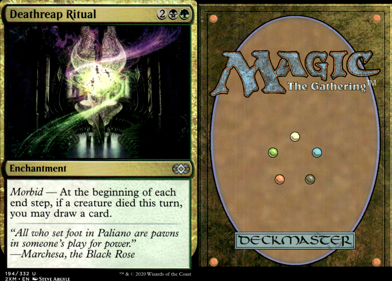 MTG　死の影　定業 / Culling Ritual　Despark Promo] Culling Ritual, Despark (Final Fantasy Commander