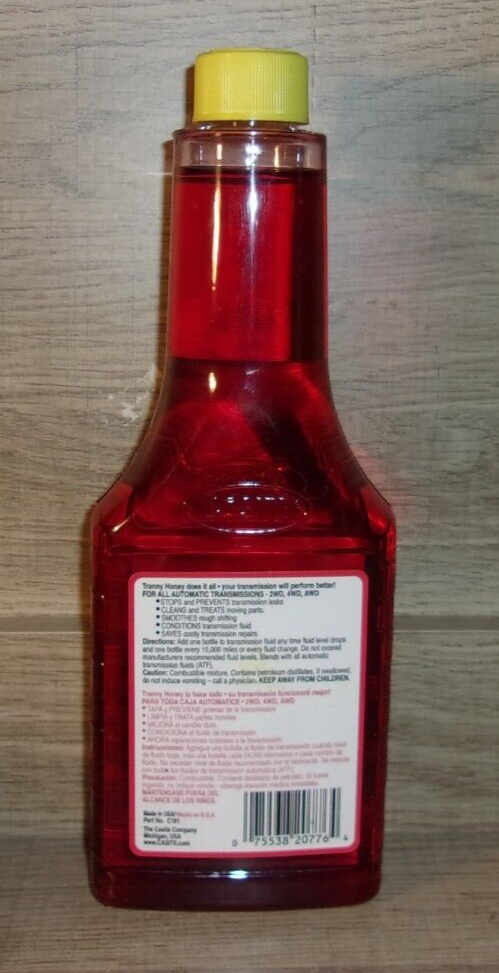 Motor Honey Tranny Honey Premium Transmission Treatment with Leak Stopper 14oz