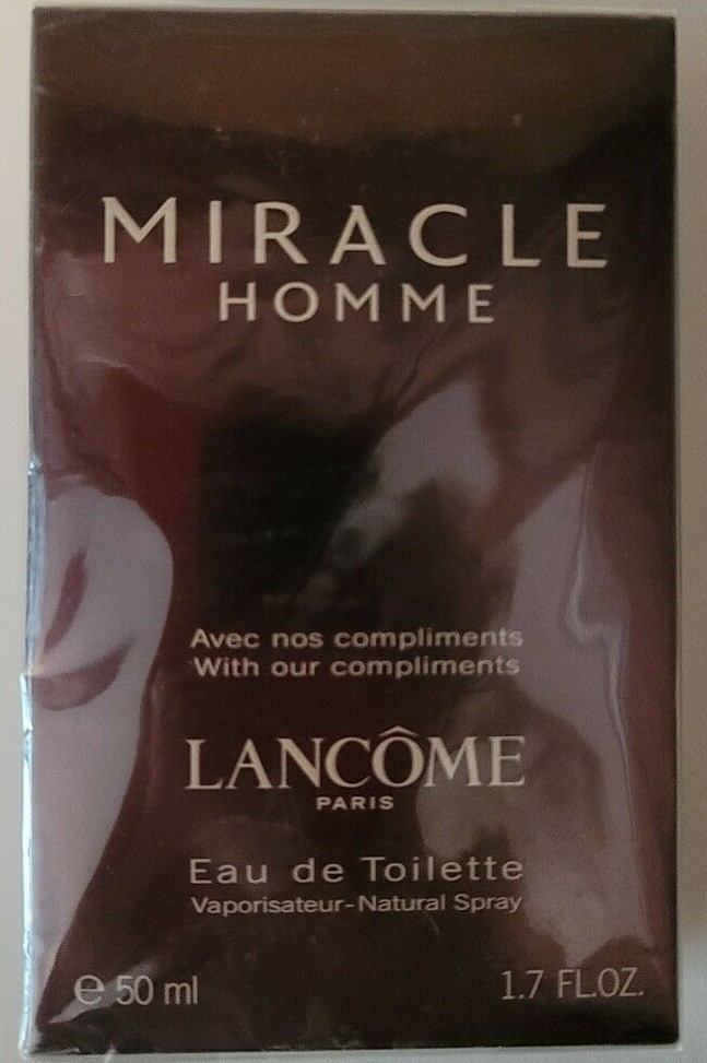 香水(男性用) LANCOME MIRACLE HOMME 50ml Miracle Homme Eau de Toilette Spray 1.7 fl oz / 50 mL for