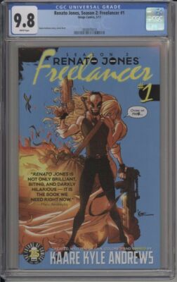 RENATO JONES: SEASON 2: FREELANCER #1 - CGC 9.8 - KAARE ANDREWS