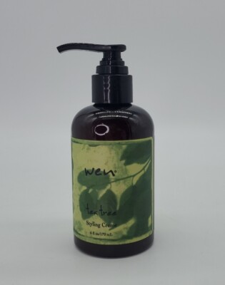 WEN by Chaz Dean Tea Tree Styling Creme 6 oz New W/ Pump