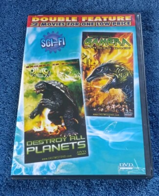 Destroy All Planets / Gamera Strikes Back DVD Double Feature East West 