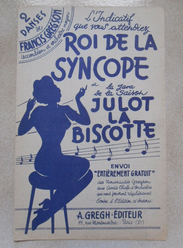 Partition Roi De La Syncope One-Step Et Java De Francis Gregson