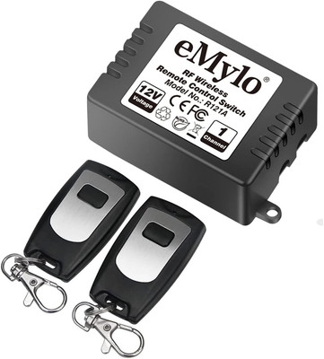 Remote Control Switch DC 12V Wireless Momentary Switch 1 Channel Wireless Relay 