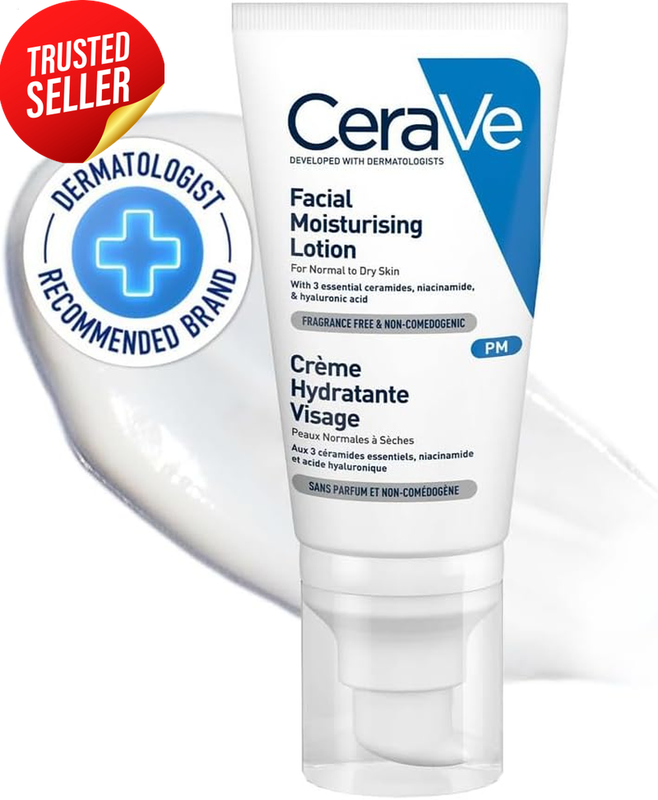 PM Facial Moisturising Lotion 52ml Hyaluronic MVE