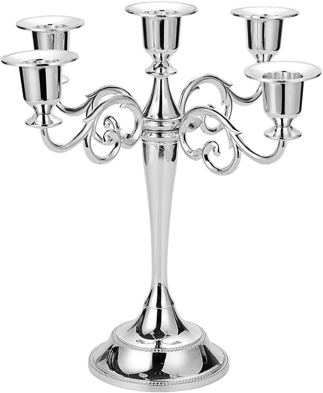 10.4 Inch 5 Tall Candelabra Candles Decor