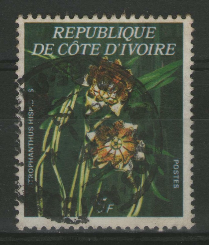 Cote D'Ivoire:  NÂ°462a OblitÃ©RÃ©, 