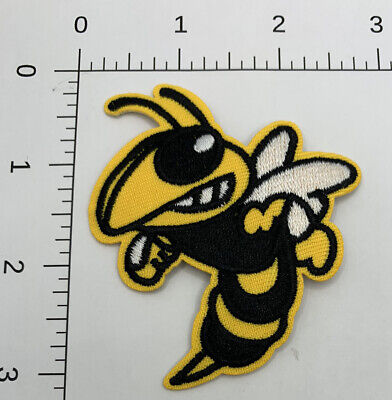 Yellow Jacket Bumble Bee Hornet Iron-on Embroidered Hard Rock Band Patch #304