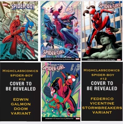 SPIDER-BOY #12 MAIN +DOOM + VICENTINI + CHO + BAGLEY + TORQUE *PRESALE *10/23/24
