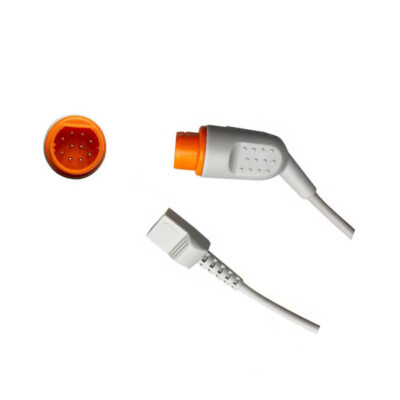 Drager Siemensr IBP Cable  Delta 10pin to Utah Transduce IBP adapter cable