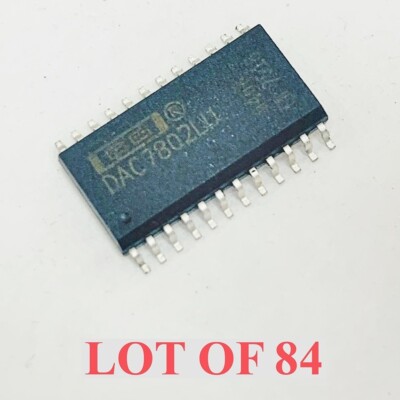 Texas Instruments DAC7802LU DAC Dual Monolith CMOS 12-Bit Multiplying Lot 84 New