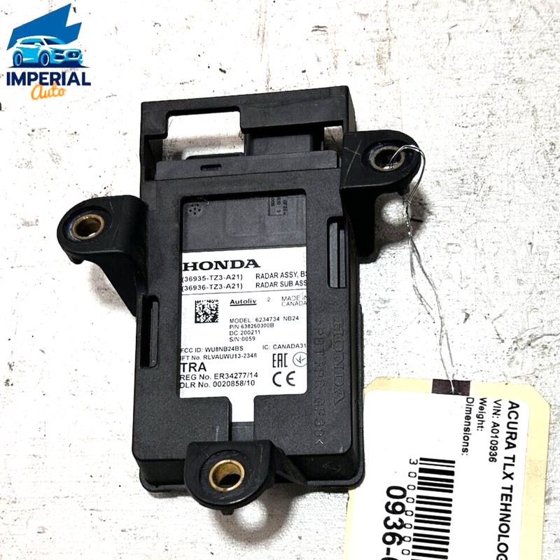 Used 2018-2020 ACURA TLX REAR LEFT DRIVER SIDE BLIND SPOT RADAR CONTROL MODULE OEM