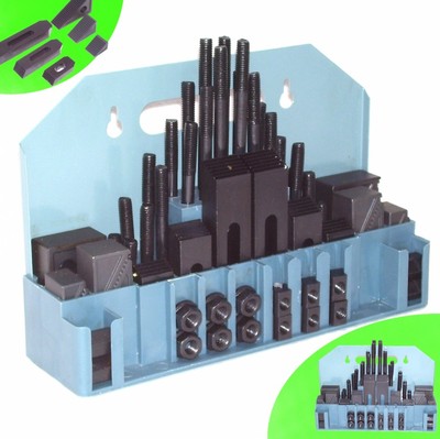 PAULIMOT Spannpratzen-Set 58-teilig M10 12 mm im Koffer