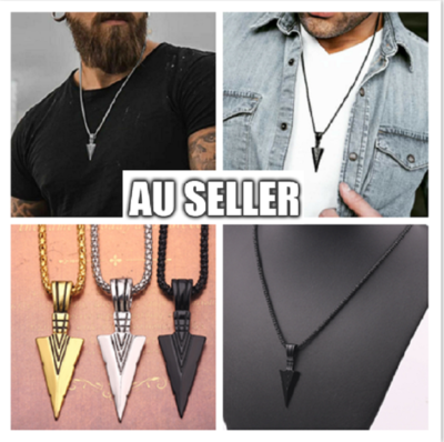 Arrowhead necklace sale for men