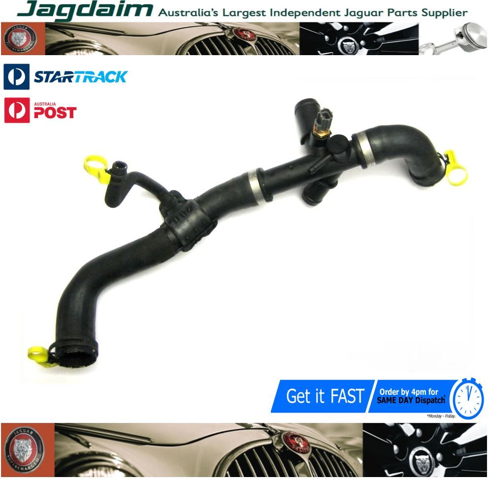 New Jaguar SType 2.5 3.0 V6 Radiator Top Hose Engine Coolant Pipe
