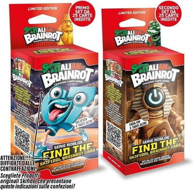 Skifidol Italian Brainrot Serie Roblox – Find The Skifidol Brainrot Card