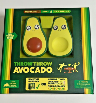 Party Game Throw Throw Avocado - opened box