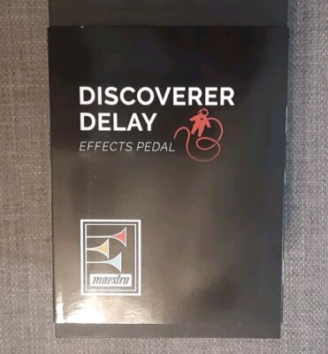 Maestro Discoverer Delay effects pedal - NEW - FREE shipping!