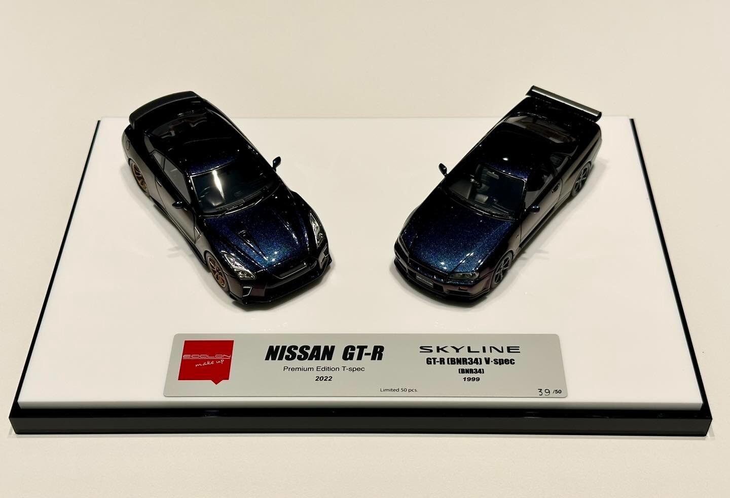 メイクアップ1/43限定 60台　NISSAN SKYLINE GT-R 34 メイクアップ1/43限定 60台 NISSAN SKYLINE GT-R 34 Make Up Co
