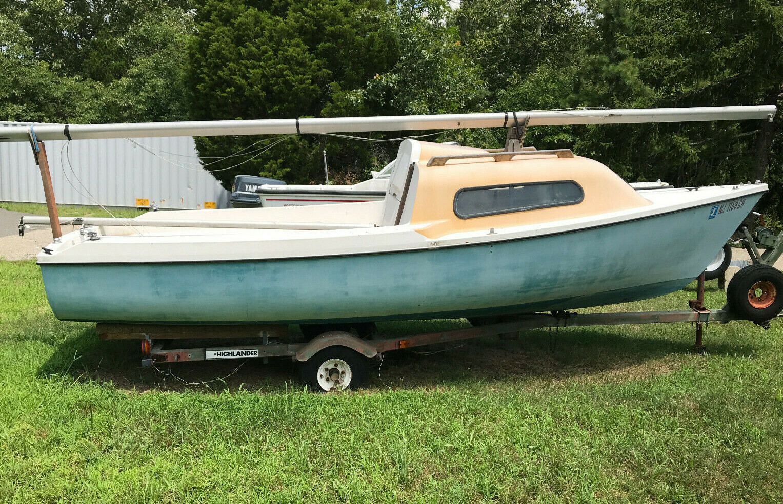 1974 Siren Sailboat on Trailer Barnegat, NJ | No Fees & No Reserve