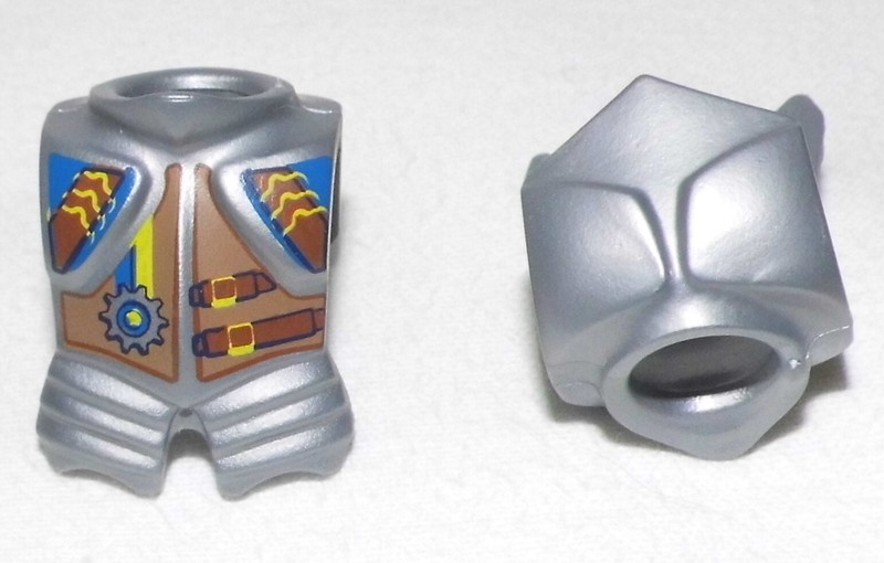 04281, Kragen, Brustpanzer, RÃ¼Stung, Silber, Bedruckt