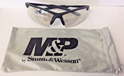 Smith /& Wesson Equalizer Safety Shooting Glasses Gray Frame Clear Lens SW4693C