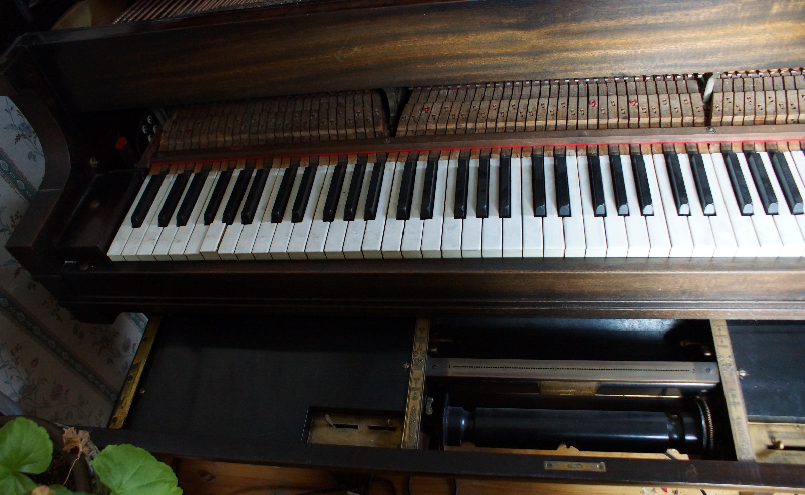 RARE Antique 1926 Hardman WELTE-MIGNON” Reproducing System Grand Piano & Bench