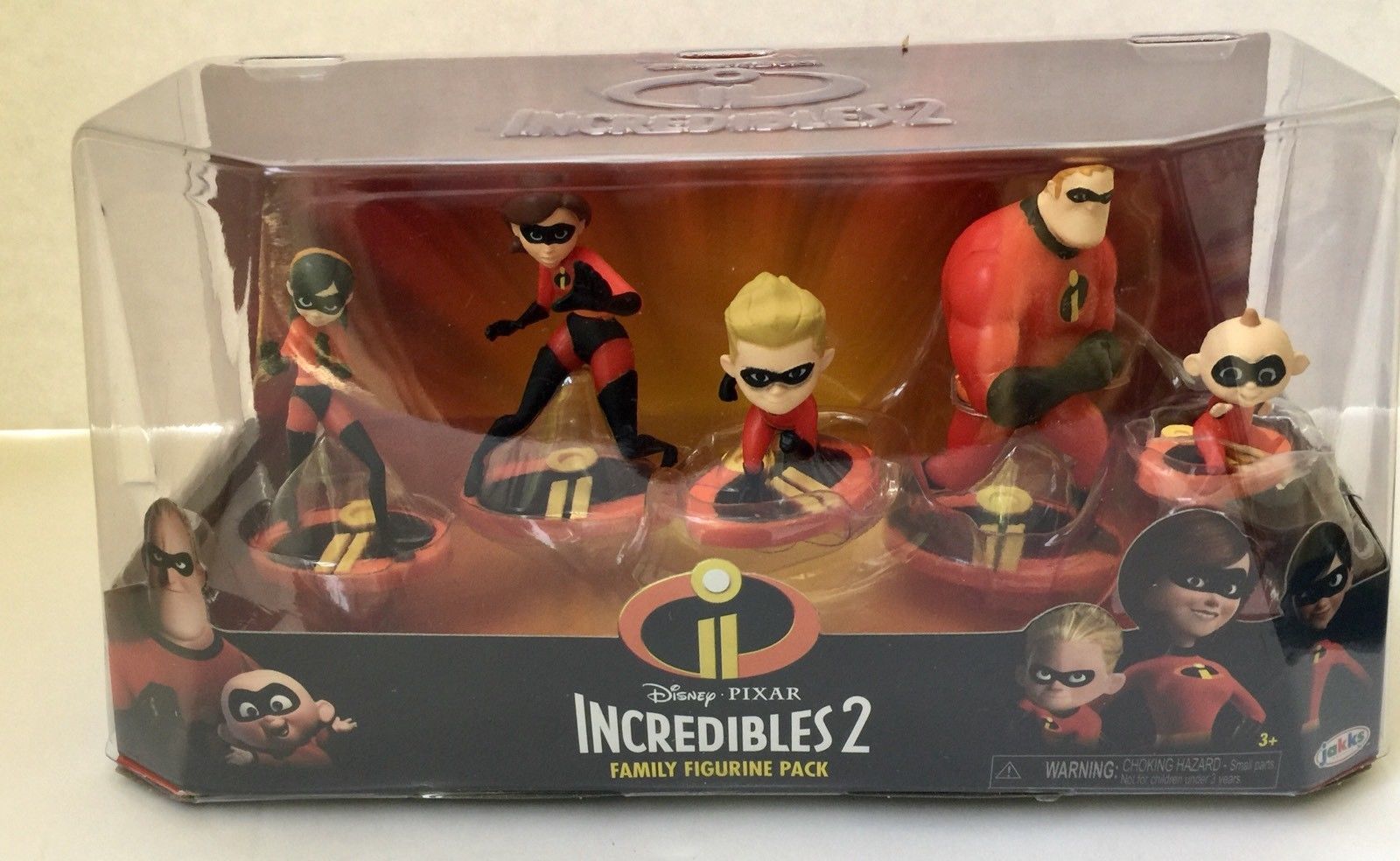 DISNEY PIXAR THE INCREDIBLES 2 FAMILY PLAYSET NEW 2018,Mr