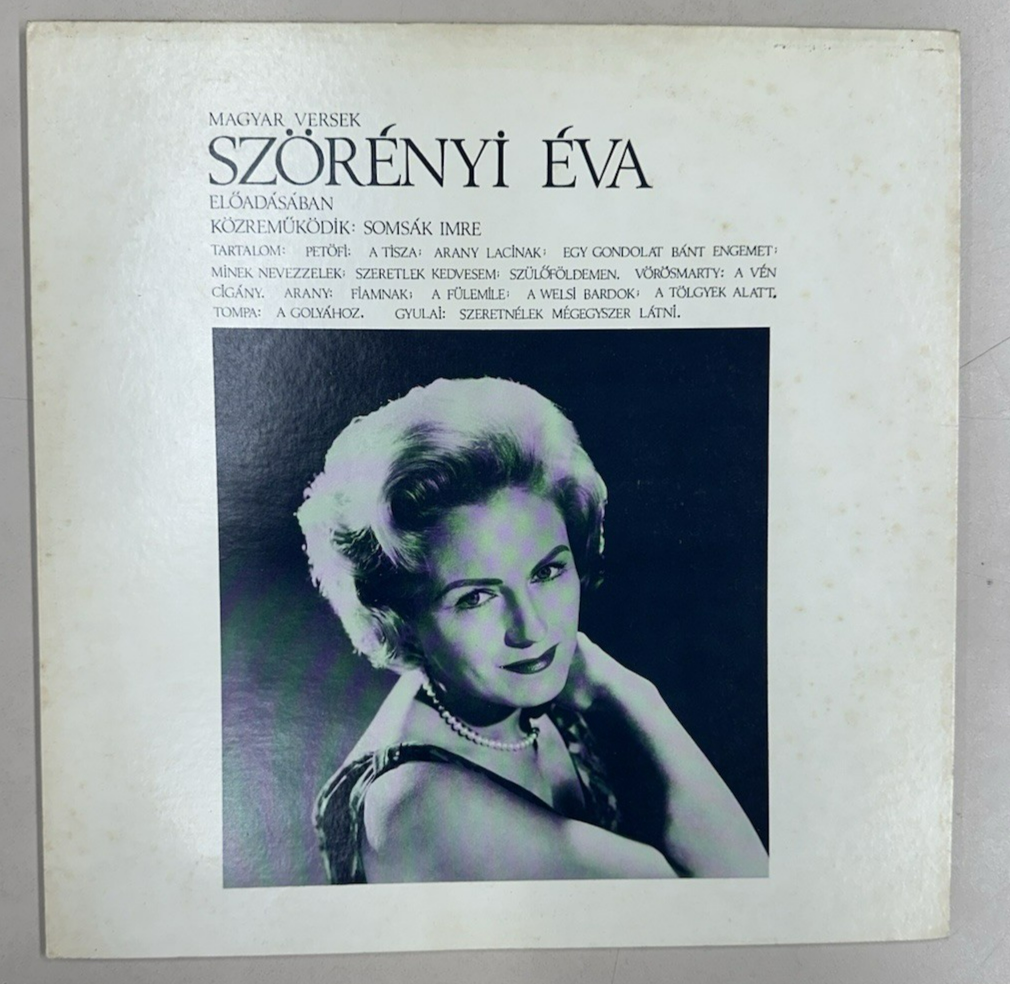 LP - Szrnyi va – Magyar Versek Szrnyi va Előadsban - Poetry
