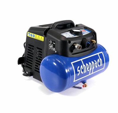 Scheppach HC06 - Draagbare Compressor met Toebehoren - 8 bar/6 l