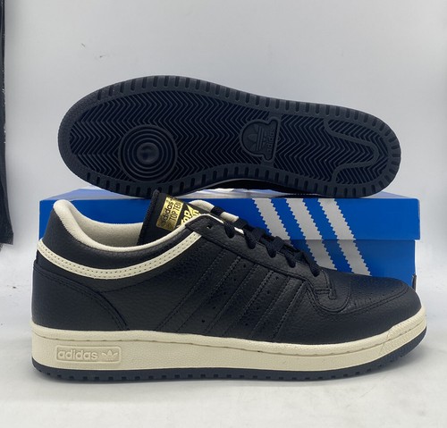 

Adidas Originals Top Ten RB Low Черные Золотые Белые кроссовки S24129 Мужские размеры, Черный, adidas Top Ten