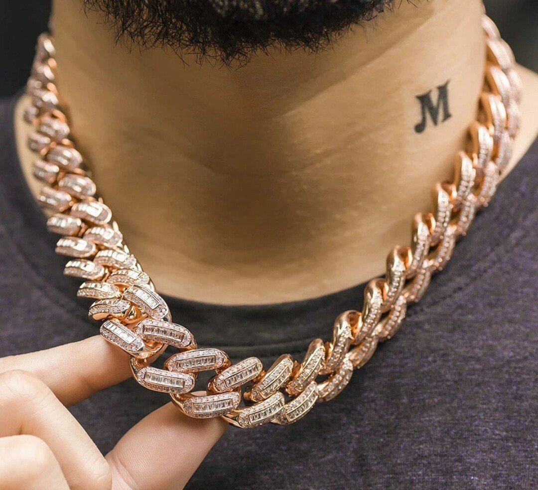 CRAFTD London ネックレス CUBAN (STERLING SILVER) 2MM Men's Cuban Link Chain 2mm (Silver)
