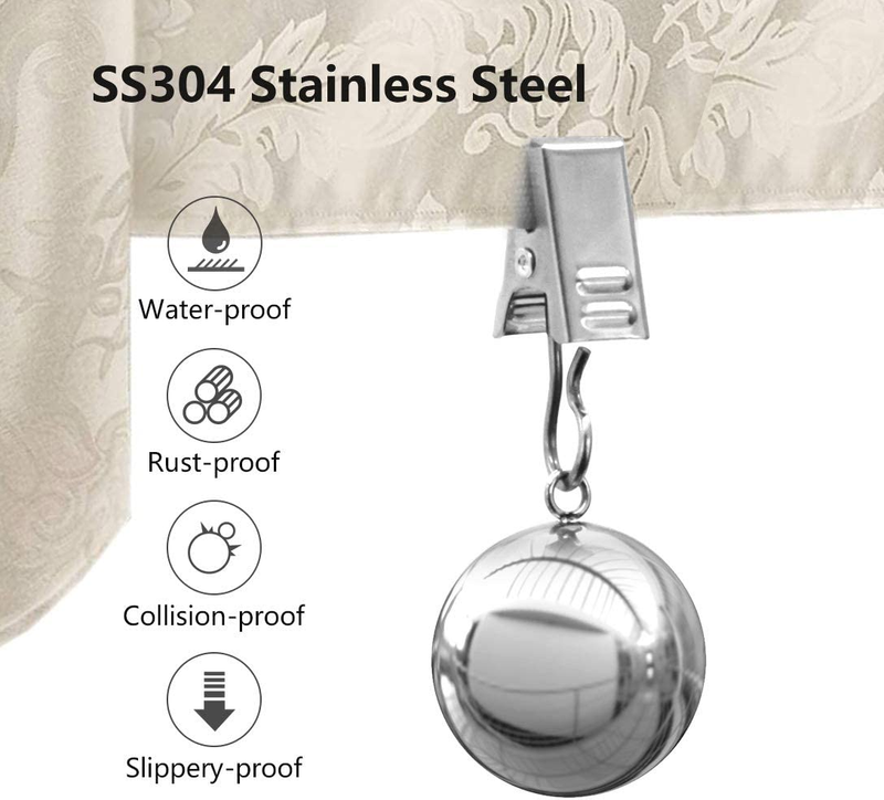 Tablecloth Weights 10oz Heavy Premium Tablecloth Clips Added Weights 4 Pack New