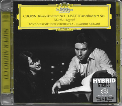Chopin/Liszt Concerto for Piano & Orchestra No.1 in E minor Martha Argerich SACD