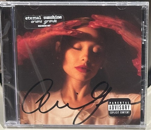 eternal sunshine 直筆サイン入りCD Ariana Grande ARIANA GRANDE Eternal Sunshine SIGNED CD Autographed (Ships