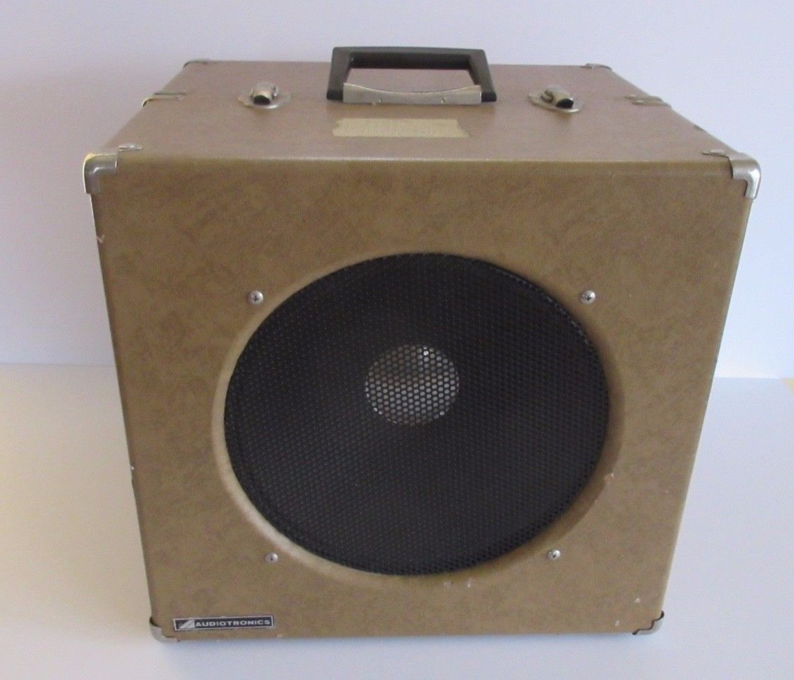 Vintage Audiotronics SS-34 Carbonneau 12” Speakers, portable