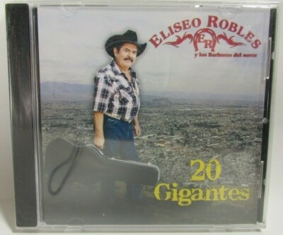 Eliseo Robles - Cd - 20 Gigantes - Latin Mexico Norteno Rare Sealed