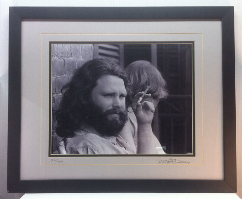 JIM MORRISON DOORS Large Photo Autographed Signed By NANCY DAVIS From 1970