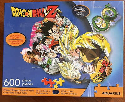 'DRAGON BALL Z' 600 Piece 2-Sided Shaped Jigsaw Puzzle - Aquarius