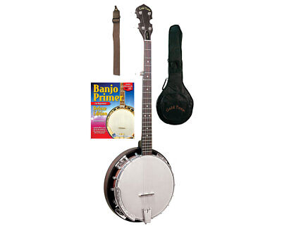 Gold Tone CC-BG Left Handed Beginners Bluegrass Banjo Package