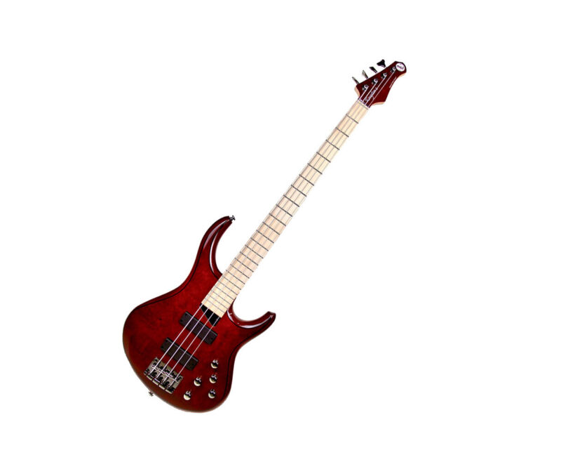 Mtd Kingston Z4 4-string Bass Guitar - Trans Cherry W/ Maple Fb