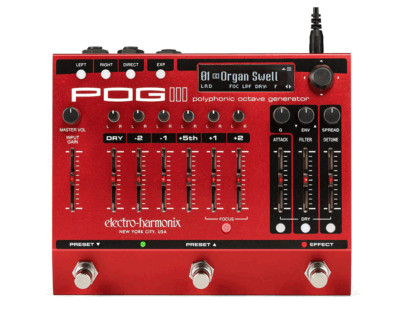 Electro-Harmonix POG3 Polyphonic Octave Generator Pedal