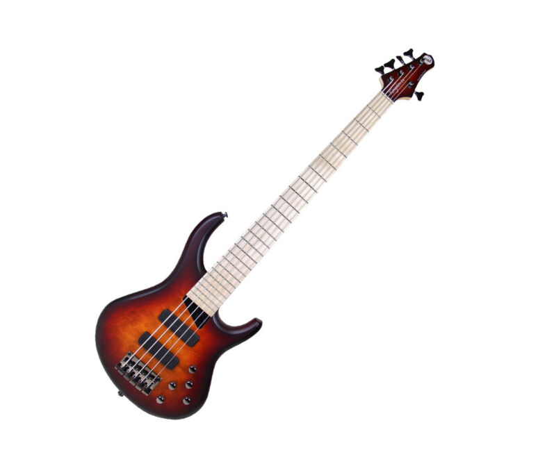 Mtd Kingston Zx5 5-string Bass Guitar - Deep Cherry Burst W/ Maple Fb - B-stock