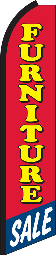 Furniture Sale Swooper Flag Feather Super Bow Banner