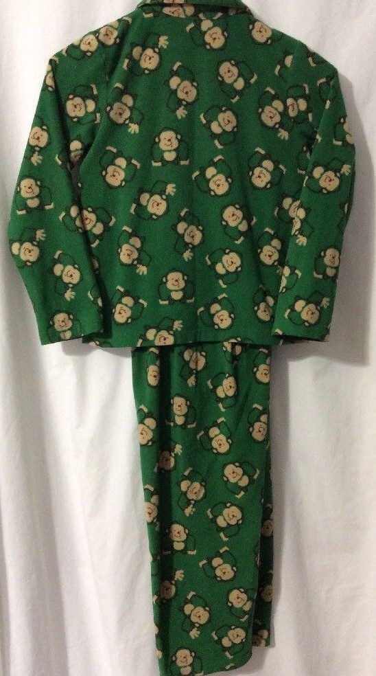 Carter's 100% Poly Flame Resistant Monkey Pajama Set Sz M 8                  225