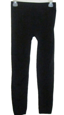 BLUE STAR~Women Size S/M~Black Leggings~Workout Yoga~High Rise~Spandex