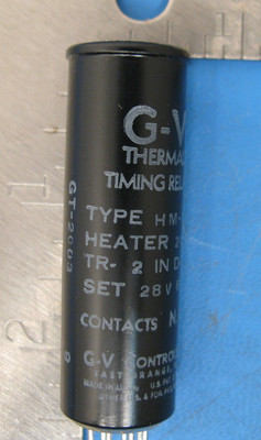 G-V CONTROLS RELAY GT-2003 28V