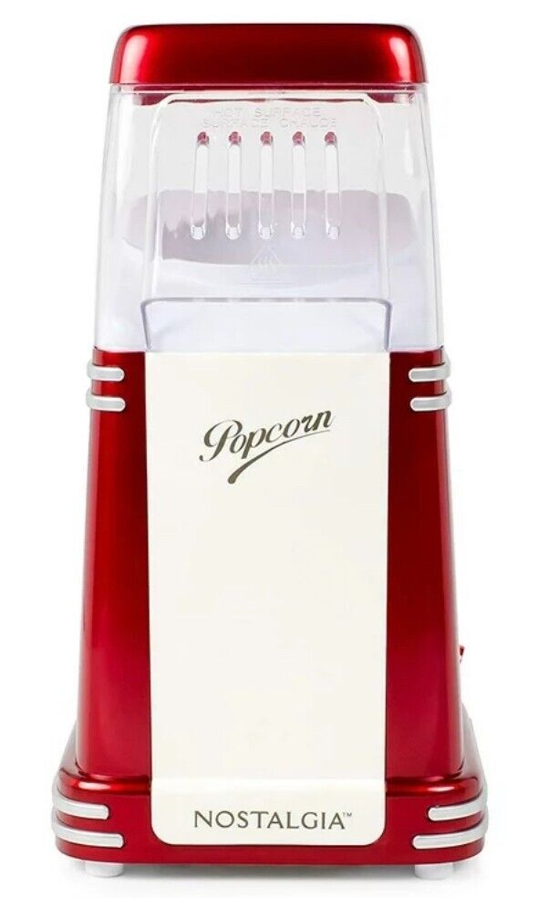 Nostalgia Electrics 50's Style Hot Air Popcorn Popper (Red)