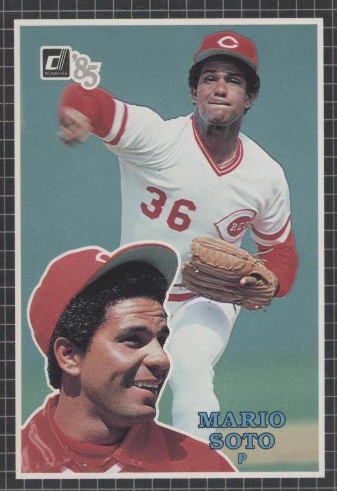 1985 Donruss - Mario Soto #3