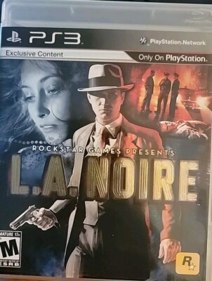 L.A. Noire Rockstar Sony PlayStation 3 PS3 2011 Complete CIB Tested O1